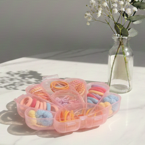 Carbon Petal-Bloom Accessory Palette