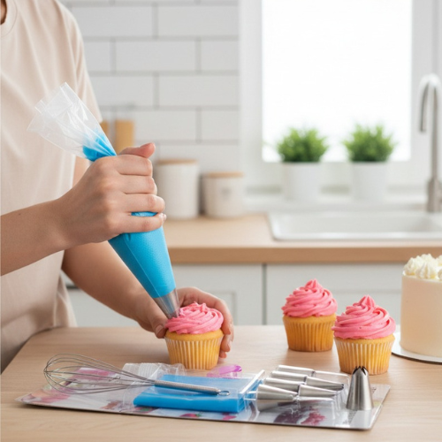 Professional Cake Decorating & Icing Piping Kit