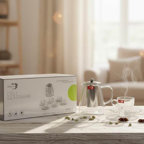 Deli Glassware Kahwa Set (13-Piece)