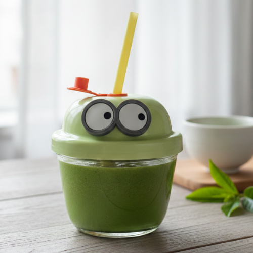 whimsical mini juice glass for kids