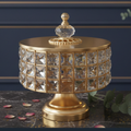 Imperial Crystal Jeweled Vanity Jar
