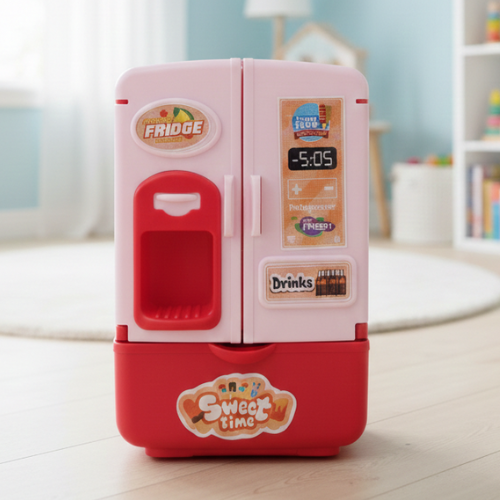 Sweet Time – Interactive Mini Toy Fridge & Dispenser