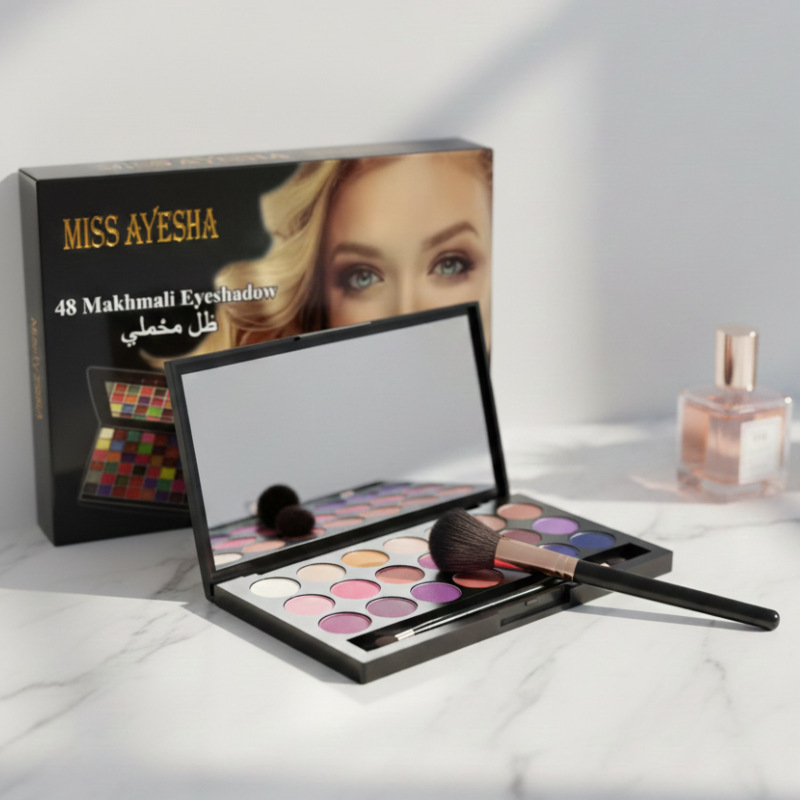 Miss Ayesha 48 Makhmali Eyeshadow Palette