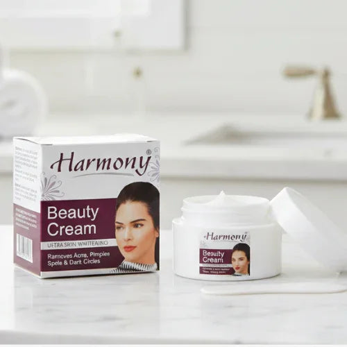 Harmony Ultra Skin Whitening Beauty Cream, Removes Acne , Pimples , Spots and Dark Circles
