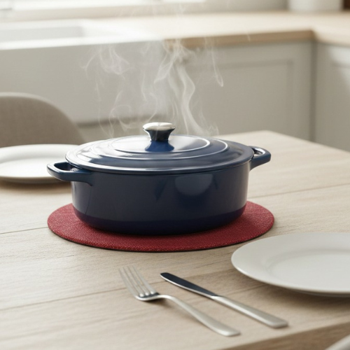 Premium Silicone Heat-Resistant Trivet & Dining Table Protector