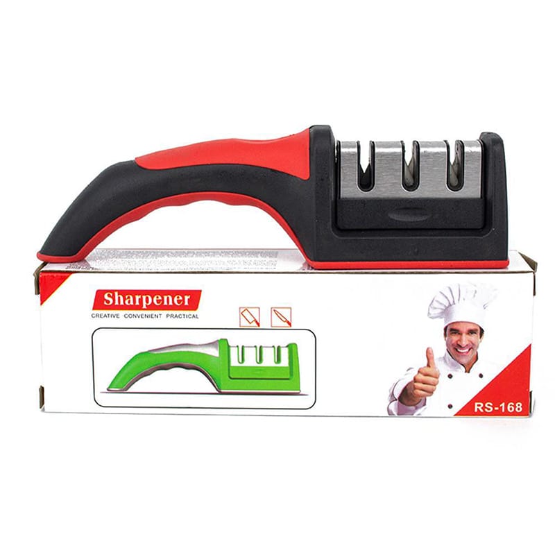 RS-168 Professional 3-Stage Kitchen Knife Sharpener
