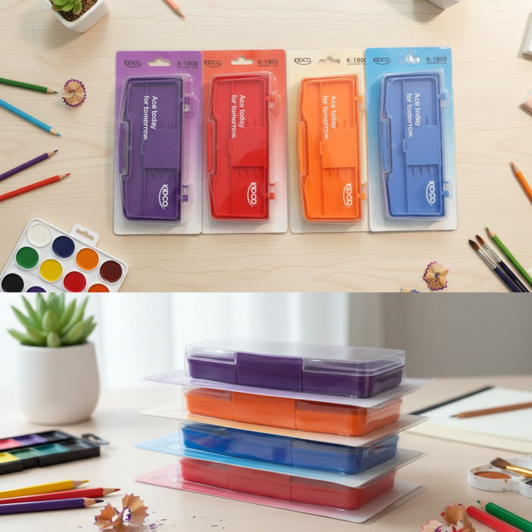 Vibrant Multi-Compartment Bento Lunch Box