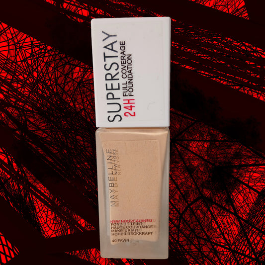 Maybelline SuperStay 24H Full Coverage Foundation – High Quality Finish