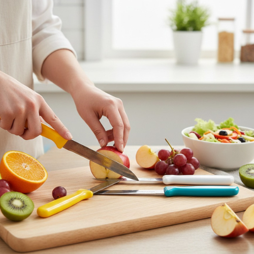 Elite 4-Piece Professional Kitchen Knife Collection