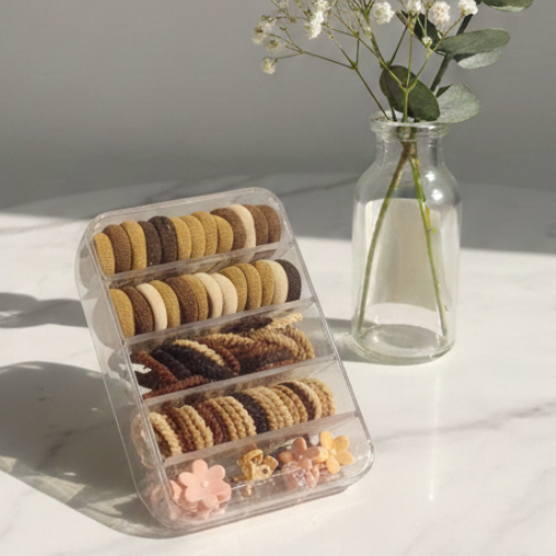 Carbon Multi-Tier Accessory Display Case