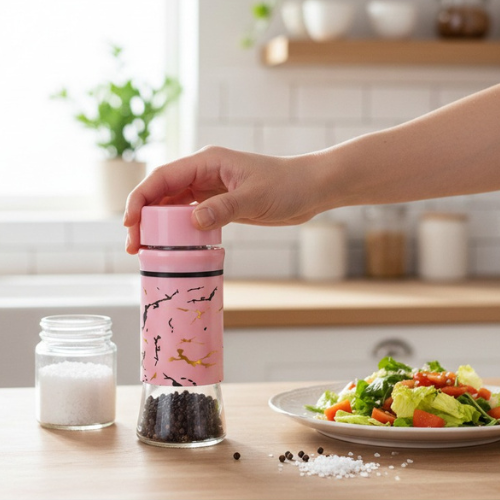 Professional Marble-Patterned Salt Sprinkler