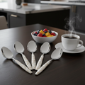 Elite 6-Piece Marble-Finish Stainless Steel Spoon Set