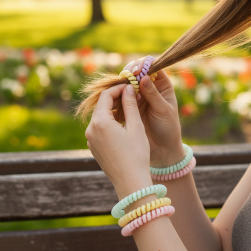 tangle-free hair accessory bands