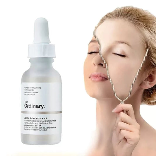 The Ordinary Alpha Arbutin 2% + HA Serum – Brightening & Hydrating Treatment